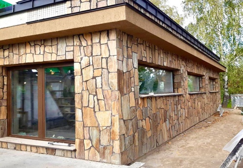 Плитняк кора дерева для фасада купить в Советском