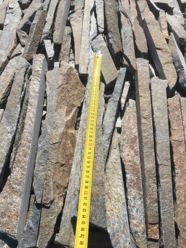 Горбушка златолит мультиколор для облицовки купить в Советском