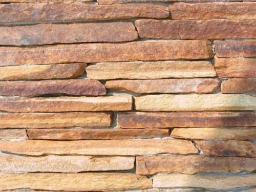 Горбушка златолит золотистый для облицовки купить в Советском