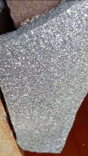 Плитняк златолит серебристый для фасада купить в Советском