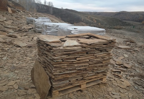 Плитняк кора дерева для цоколя, отмостки купить в Советском