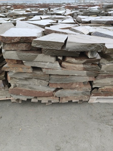 Плитняк песчаник серо-зелёный для мощения 60-65 мм купить в Советском