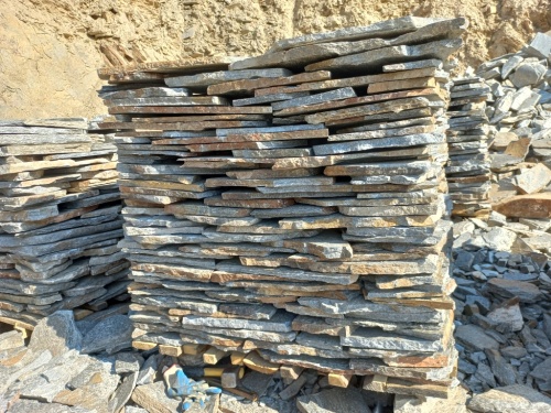 Плитняк серицит облицовочный 10-20мм купить в Советском